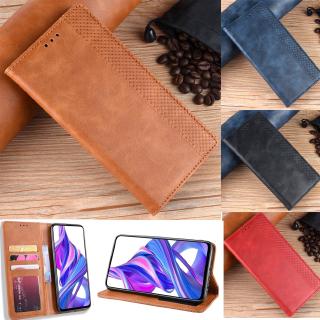 huawei y9s เคสกระเป๋าสตางค์หนัง pu หรูหรา