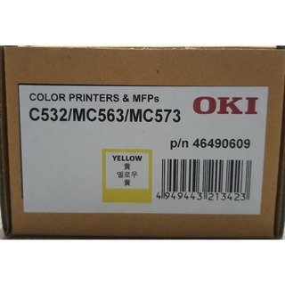 46490609 OKI Toner C532/MC573 - YELLOW 6,000page ISO/IEC ของแท้!!