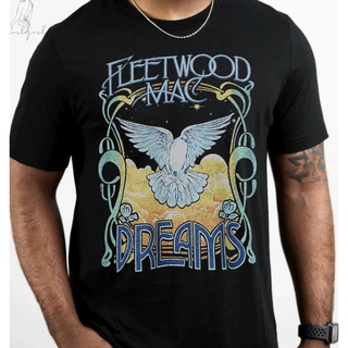 เสื้อยืดผ้าฝ้ายCOTTON Fleetwood Mac เสื้อยืด สไตล์วินเทจ ครบไซซ์ VtgS-5XL
