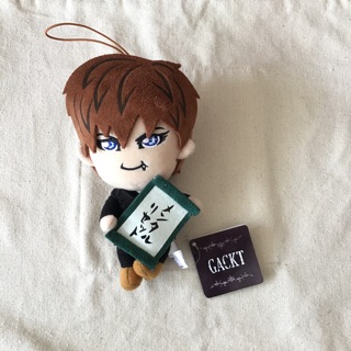 GACKT Gakucchi Mental Reset FuRyu  Mascot Strap 7" Plush TAG Stuffed Toy Doll แท้