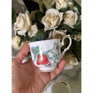 Duchess เเก้วลายลูก Strawberry งานอังกฤษสวยงามค่ะ 🏴󠁧󠁢󠁥󠁮󠁧󠁿