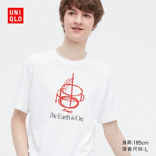 Uniqlo UT เสื้อยืดแขนสั้น พิมพ์ลาย Tadao Ando สําหรับผู้ชาย ผู้หญิง 457126S-5XL