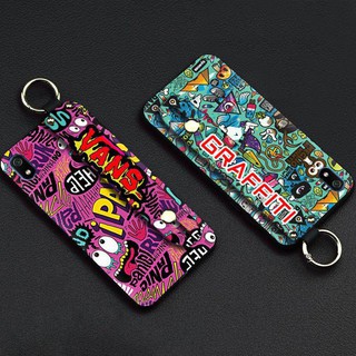 Wrist Strap cover Phone Case For Xiaomi Redmi 7A Original PhoneHolder FashionDesign TPU Silicone Anti-dust Soft