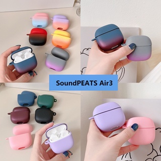 Soundpeats เคสแข็ง ไล่โทนสี กันตก สําหรับ Air3