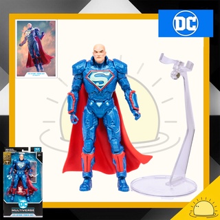 Mcfarlane Toy DC Multiverse Lex Luthor Blue Power Suit (Gold Label) 7 inch