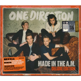 One DIRECTION 1D - Made in The A.M 2015 SONY MUSIC DELUXE EDITION BOOKLET DIGIPAK CD + 4 BONUS TRACKS (TEEN-POP)