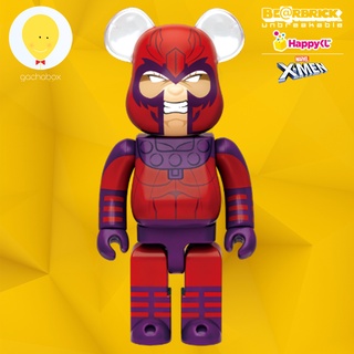 gachabox Bearbrick X-MEN Magneto 400% - แบร์บริค ของแท้ พร้อมส่ง Be@rbrick ฟิกเกอร์ Medicom Toy - MARVEL