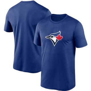 แขนสั้นcrew neckMlb Toronto Blue Jays เสื้อยืด แห้งเร็ว【S-3XL】 No.27 No.11 เหมาะสําหรับใส่ในชีวิตประจําวัน และเล่นกีฬากล