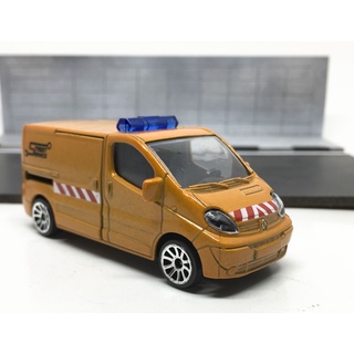 Majorette Renault Traffic - Street Service - Orange Color /Wheels 5U /scale 1/64 (3 inches) no Package