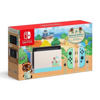 Nintendo Switch : Animal Crossing New Horizon Limited Console Edition (PXT) (ไม่มีแผ่นเกม) (รับประกันศูนย์ไทย)