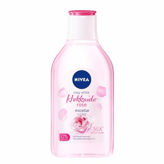 NIVEA Rosy White Hokkaido Rose Micellar Water นีเวีย โรซี่ ไวท์ ฮอกไกโด โรส 400 มล.