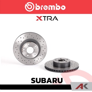 จานเบรก Brembo XTRA หน้า 276มิล SUBARU Impreza Forester Legacy Outback 94- เบรคเบรมโบ้ D09 5674 2X (ราคาต่อ 1 ข้าง)