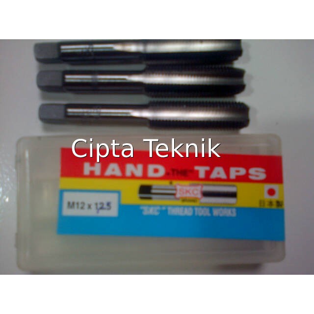 ต๊าปมือ SKC M12 x 1.25 Handtap SKC M12x1.25 ต๊าปเกลียวรู M12 pitch 1.25