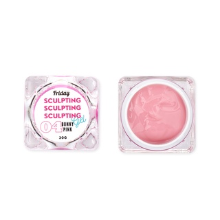 เจลต่อเล็บเกาหลี Sculpting Gel No.04 Bunny Pink  สีชมพู