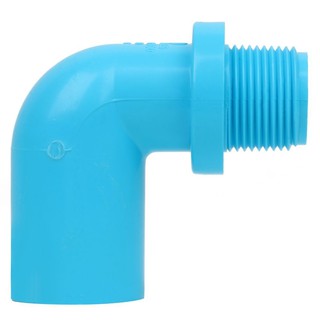 Joints MPT ELBOW 90 PVC SOCKET SCG 3/4" LIGHT BLUE Pipe fitting Water supply system ข้อต่อ ข้องอ 90 เกลียวนอก-หนา SCG 3/