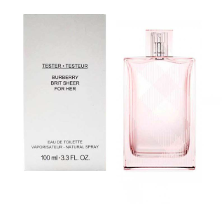 Burberry Brit Sheer EDT 100 ml. เทสเตอร์ กล่องขาว