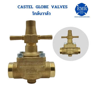 CASTEL โกล์บวาล์ว GLOBE VALVES 6512