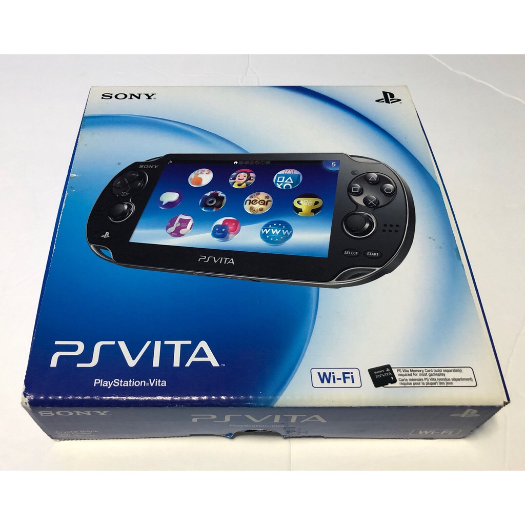 Sony PlayStation PS Vita PCH1001 BLACK Complete In Box Shopee Thailand