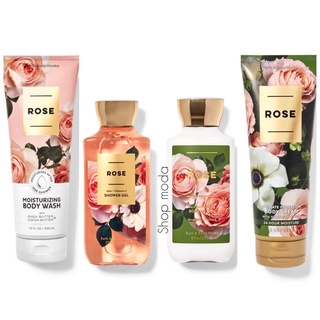 🌸 แท้💯% Rose Bath &amp; body works lotion cream mist Shower Gel body wash scrub Butter โลขั่น ครีม น้ำหอม ครีมอาบน้ำ สครับ