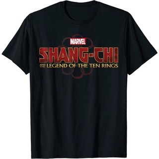 เสื้อยืดกีฬา Marvel Shang-Chi And The Legend Of The Ten Rings Logo T-Shirt Sports T-shirt-u=