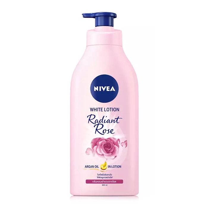 Nivea เรเดียนท์ โรส ไวท์ โลชั่น 525 มล.