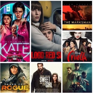 DVD หนังใหม่ ☆Cruella☆Kate☆TheMarksman☆SweetGirl☆Rogue☆BloodRedSky☆SAS:RedNotice -  7 เรื่องดัง #หนังฝรั่ง #แพ็คสุดคุ้ม