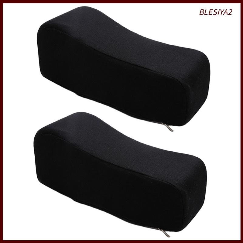 [BLESIYA2] แผ่นโฟมรองแขนเก้าอี้สํานักงาน แบบนิ่ม 2 ชิ้น