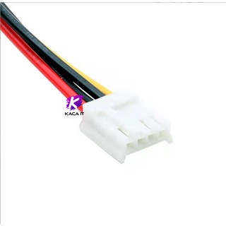 Floppy FDD 4-Pin Female to SATA 15-Pin Female HDD Power Supply Cable ...