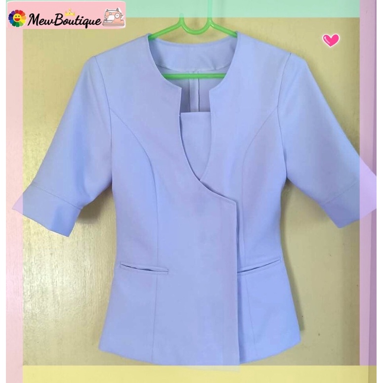 เสื้อพยาบาลแขนสามส่วนByMewBoutique