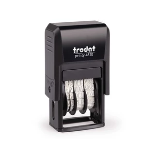 ตรายางวันที่ หมึกในตัว Trodat 4810