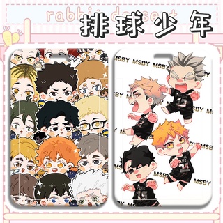 อนิเมะ Haikyuu!! Q Haikyuu!! กระเป๋าใส่บัตรประจําตัวประชาชน บัตรรถไฟใต้ดิน น่ารัก พร้อมสายคล้อง สําหรับเด็กนักเรียนผู้ชาย