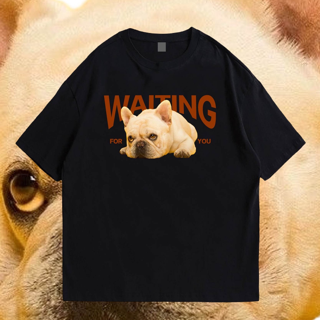 ( พร้อมส่งเสื้อเฮีย ) เสื้อ WAITING FOR YOU มีทั้งขาวและดำ cotton 100%