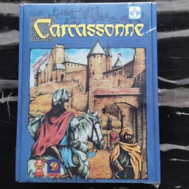 Carcassonne บอร์ดเกมส์ เกมส์คาคาซอน สร้างเมือง ของใหม่ ส่งจากไทย