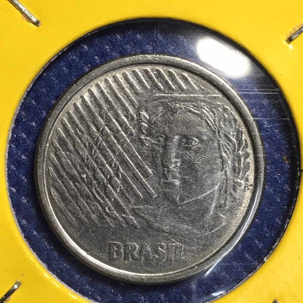 เหรียญเก่า#14810 ปี1994 บราซิล 5 CENTAVOS เหรียญต่างประเทศ เหรียญแท้ เหรียญหายาก น่าสะสม