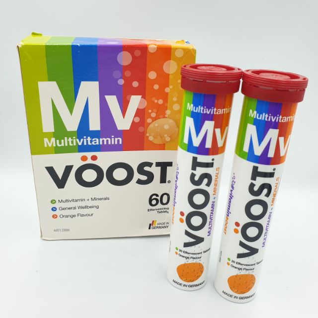 🍊Mv Voost วิตามินรวมเม็ดฟู่🍈