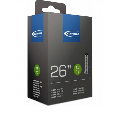 ยางใน SCHWALBE (AV13) 26"x1.5-2.4 AV (จุ๊บใหญ่)