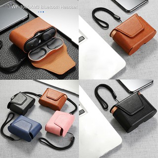 ซองหนัง กล่องเก็บหูฟังสำหรับ  Sony WF-1000XM3 Headset Case