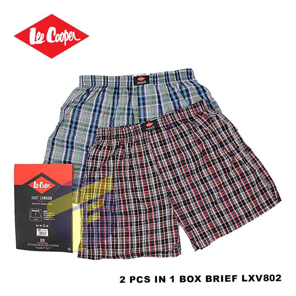 Lxv802 2in1 - LEE COOPER Men Boxer / Men Underwear / Men brief / Boxer lelaki