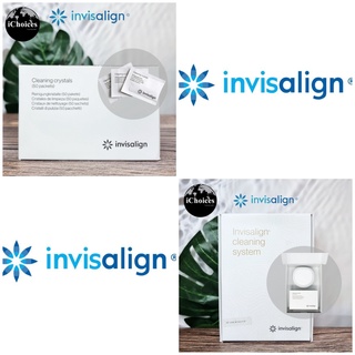 [Invisalign] Cleaning System อุปกรณ์+ผงทำความสะอาด เครื่องมือจัดฟันใส รีเทนเนอร์ Cleaning for Clear Aligners Retainers