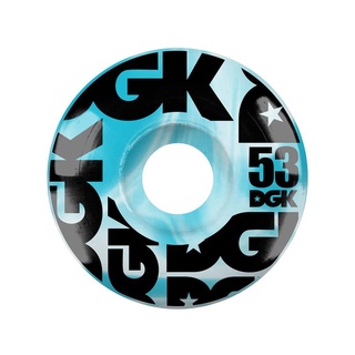 ล้อสเก็ตบอร์ด  DGK SWIRL FORMULA BLUE WHEELS 53MM/101A