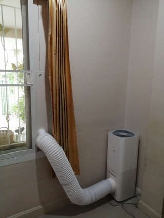 เติมอ๊อกซิเจนบริสุทธิ์ ให้ห้องนอนด้วยชุดแปลงเครื่องฟอกอากาศ xiaomi air purifier เป็นห้องแรงดันบวก