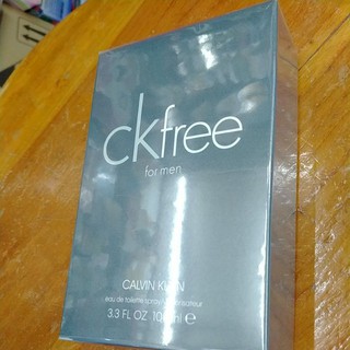 ck free edt100mlสีฟ้าเทา