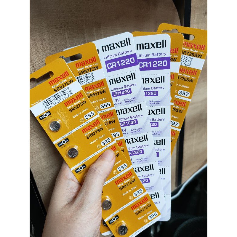 ถ่าน G-Shock GA100 และ GA400 & BABY-G BA110 คุณภาพดี Maxell