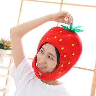 ส่งด่วน l 🍓หมวกสตอเบอรี่🍓 น่ารัก พร้อมส่งจากไทย🇹🇭