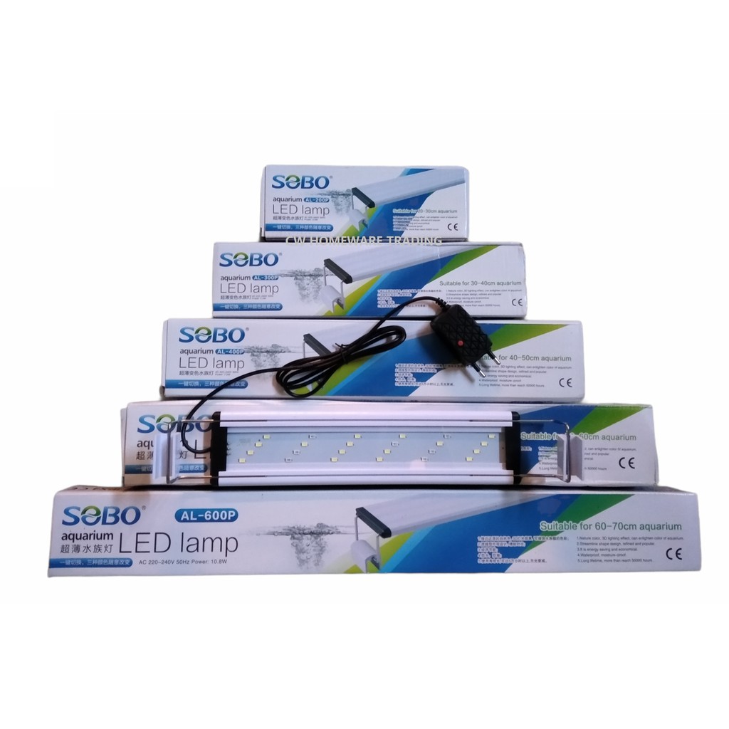 SOBO Aquarium LED Clip LAMP(AL-200P/AL-300P/AL-400P/AL-500P/AL-600P)