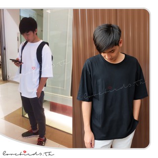 Lovebirds.th X Kimco. selected เสื้อผ้าUnisex เสื้อยืดโอเวอร์ไซส์ มี 9 สี 2 ไซส์