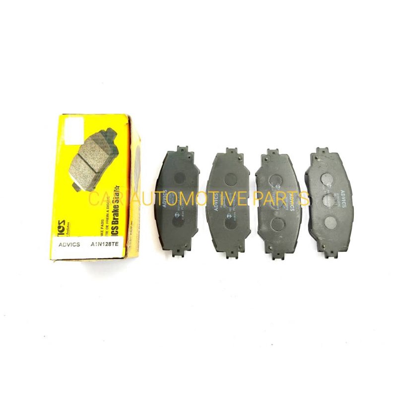BRAKE PAD FRONT SETS - TOYOTA ALTIS ZRE141 2008-2015, ZRE171, WISH 2008-ON ZGE20 ~ A1N128TE