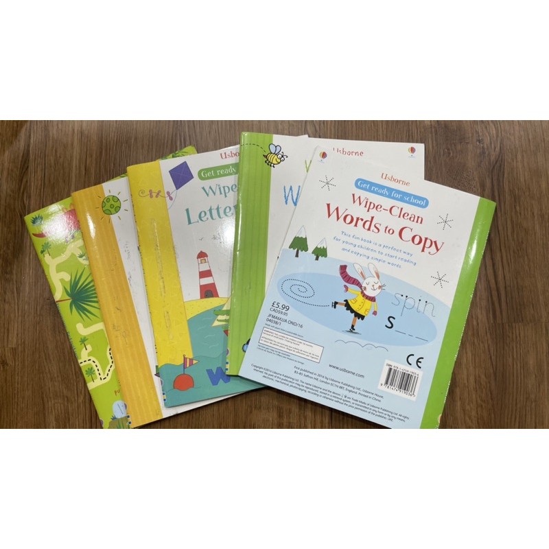 (มือสอง) หนังสือภาษาอังกฤษ Wipe-Clean to copy/dinosaur activities