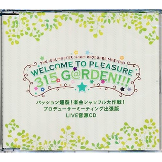 [ส่งจากญี่ปุ่น] THE IDOLM@STER SideM WELCOME TO PLEASURE 315 G@RDEN !!! Music Shuffle CD L04081128