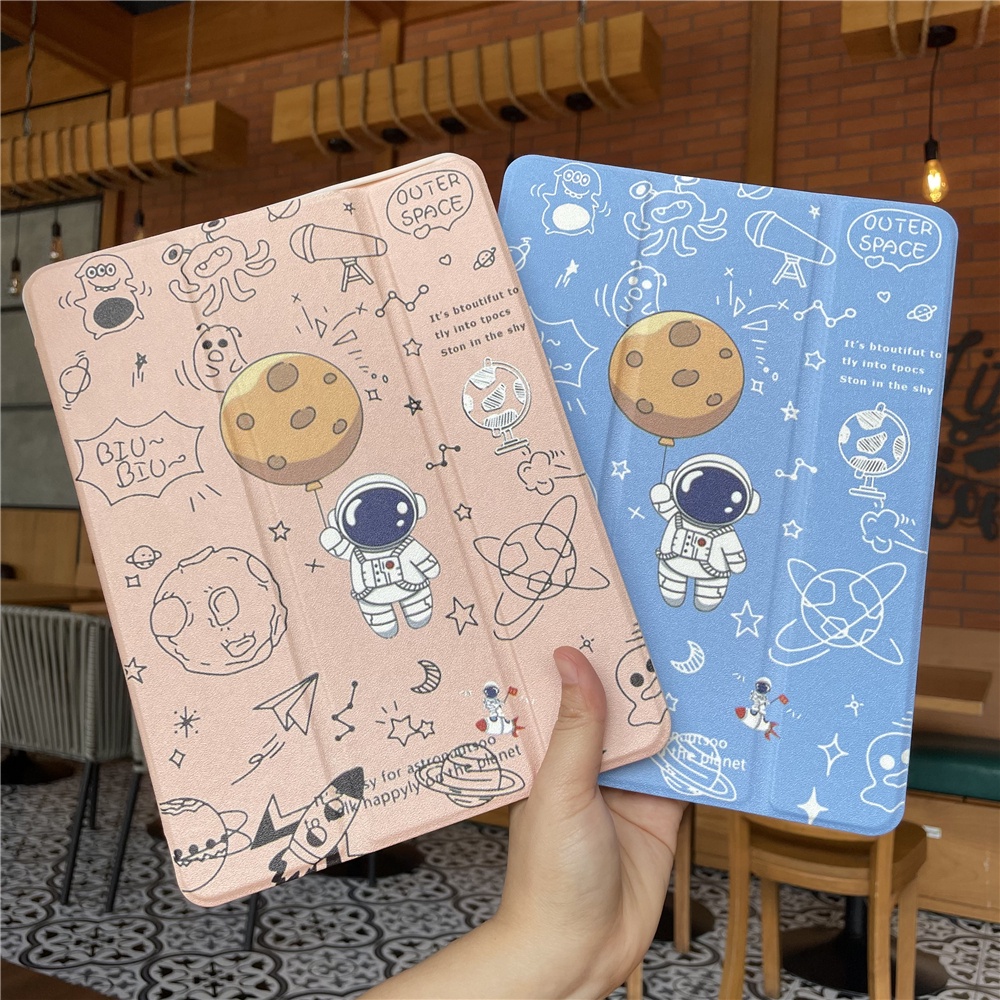 เคสสำหรับไอแพด "หลังPCแบบใส แข็งกันงอ เคสไอแพด Air4 Air5 10.9 Gen7 gen8 gen9 10.2 มีทีเก็บปากกาด้านข้าง พร้อมส่ง